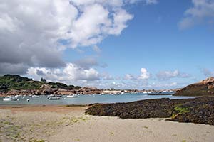 tregastel am strand